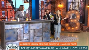 Ce răspuns a dat Andreea Marin când a fost întrebată de Măruță pe cine ar arunca din barcă, la rechini: Mihaela Rădulescu sau Lavinia Pîrva?