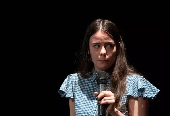 Eliza Maria, fiica Adrianei Iliescu, cea care a fost desemnată cea mai bătrână mamă din România/ sursă foto: Facebook