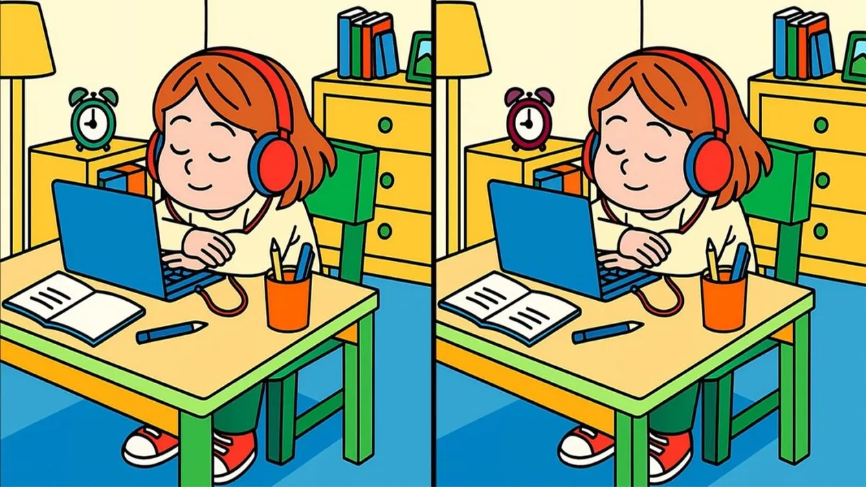 Test de inteligență | 3 diferențe în 23 de secunde: Le puteți identifica pe toate?