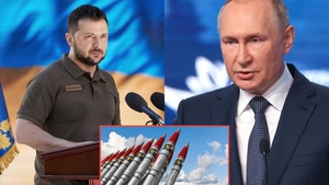 Volodimir Zelenski reacționează după ce Putin a amenințat că apelează la armele nucleare