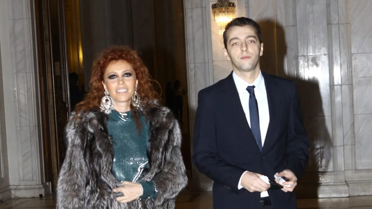 Papuci, blană și un elev repetent: când Mădălina Dorobanțu l-a scos pe Matei Stratan la plimbare prin Casa Poporului