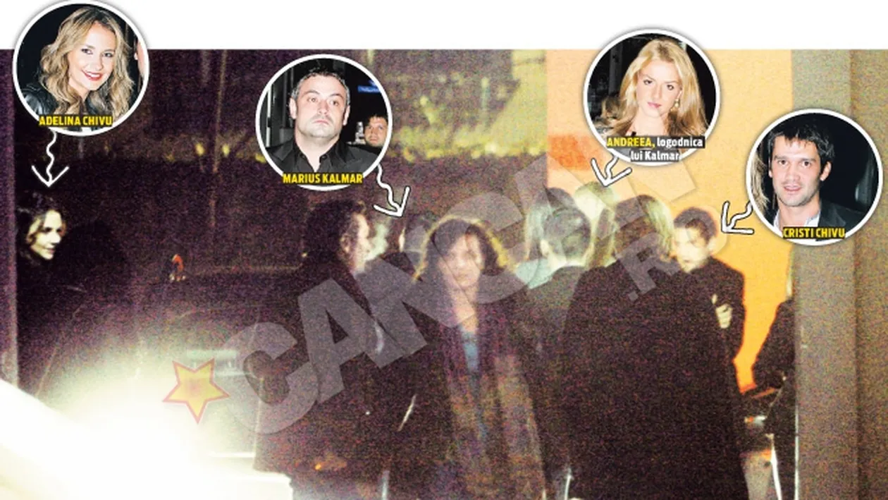 Cristi si Adelina Chivu, escapada in club. Au dansat imbratisati pana la 02.30