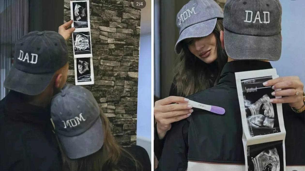 E însărcinată! Iubita fotbalistului român a făcut marele anunț, după ce a revenit în România: „În curând, vom fi părinți”