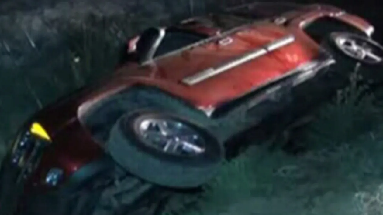 A intrat cu masina in sant din cauza unui... vampir!