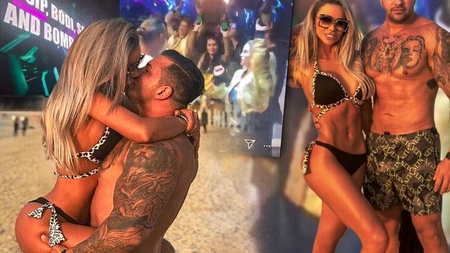 Bianca & iubi s-au “înecat” în șampanie la Dubai
