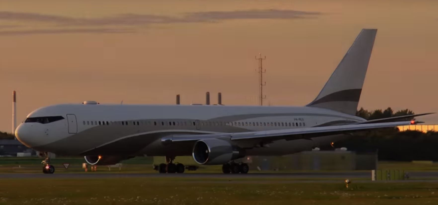Avionul privat al lui Roman Abramovici