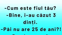 BANCUL ZILEI | Cum este fiul tău?