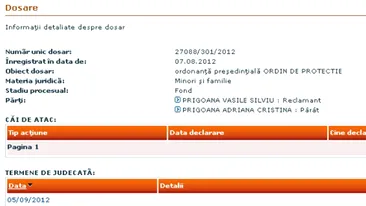 Iata dovada ca Prigoana a dat-o in judecata pe Bahmu! Ii cere custodia copiilor prin ordonanta presedintiala!