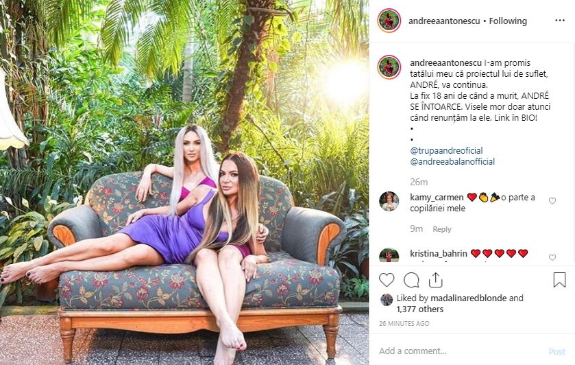 Trupa Andre s-a reunit. Andreea Bălan și Andreea Antonescu au lansat o piesă nouă! Ascult-o aici