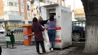 FOTO. Scene halucinante la Filiaşi. Au dat atacul la donaţiile pentru nevoiaşi