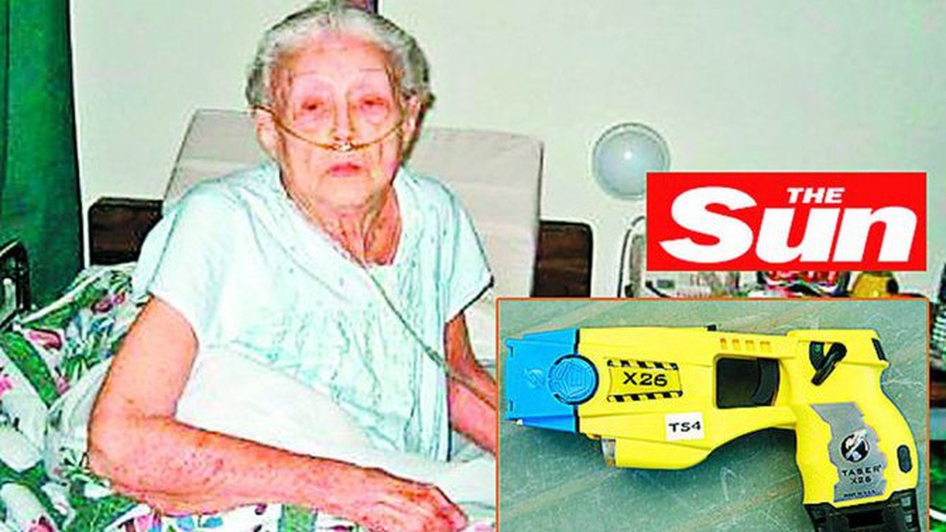 Incatusata si curentata la 86 de ani