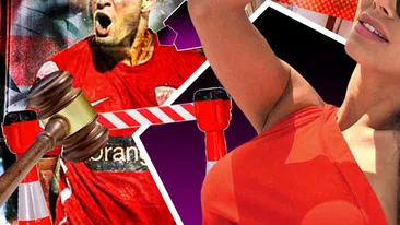 Fotbalistul-karateka a primit interdicție să se mai apropie de sexy-Urlați la mai puțin de 100 de metri!