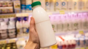 Lapte stricat, vândut în sute de magazine! Inspectorii ANPC au descopert nereguli șocante