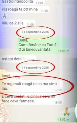 Ioana Popescu trăia un calvar /Foto: Captură video