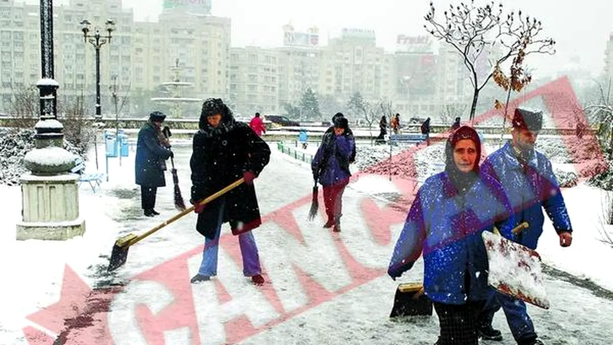 In weekend, la Bucuresti este asteptata prima ninsoare