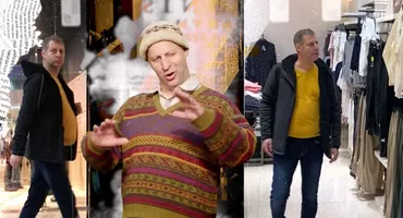 Realitatea bate serialul de la PRO TV… L-am filmat la shopping  pe ”Brânzoi” din Las Fierbinți!