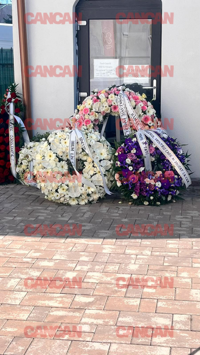 Mesajul sfâșietor pe care părinții Anastasiei Piron l-au scris pe coroana funerară: ”Îngerul nostru”