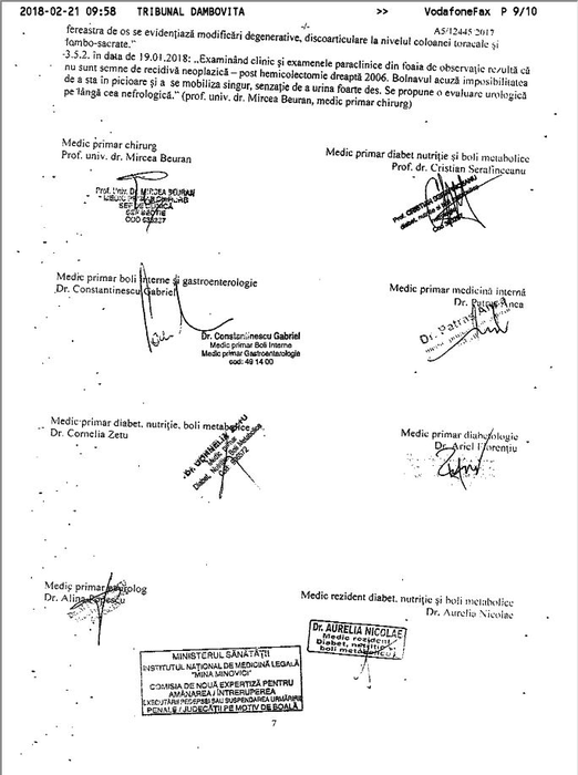 Documentele medicale care dovedesc starea precară de sănătate a lui Omar Hayssam