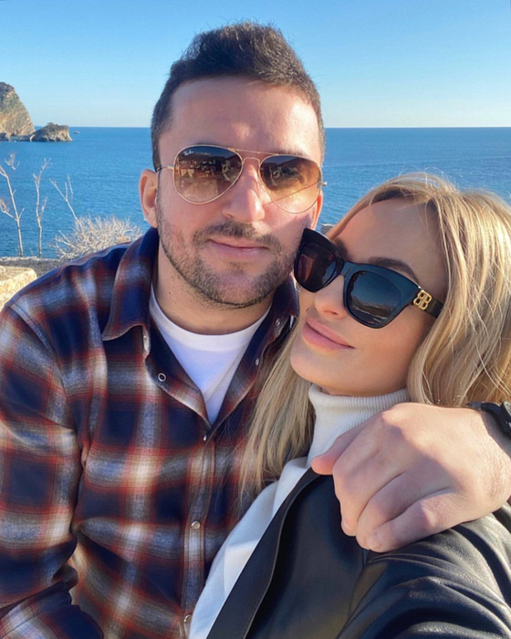 Toni Județ, alături de Alina Lica, una dintre fostele iubite