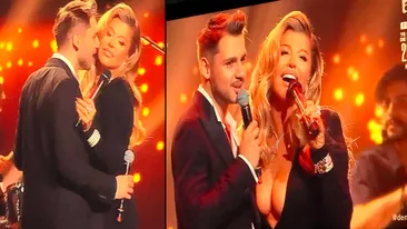Loredana Groza și nepotul lui Florin Salam, în tandrețuri pe scena X Factor. S-au comportat ca doi îndrăgostiți