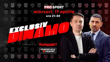EXCLUSIV DINAMO, miercuri, de la ora 21. Invitatul ediței este Ionel Dănciulescu, managerul Clubului Sportiv Dinamo și fostul atacant de referință al „câinilor”
