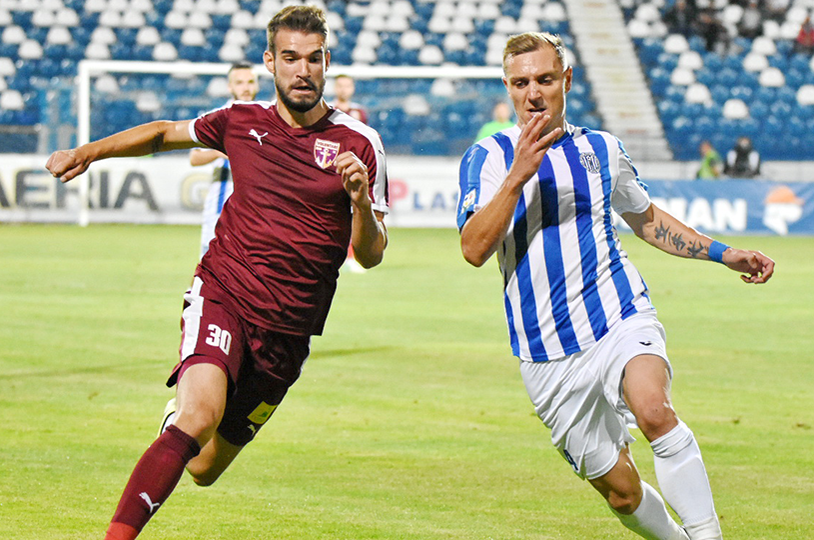 Alexandru Tudorie (stânga) are un sezon de vis în tricoul lui FC Voluntari