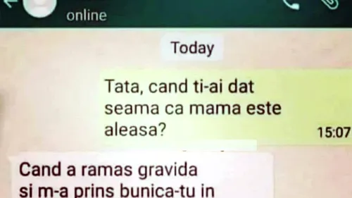 BANC | Tată, când ți-ai dat seama că mama e aleasa?