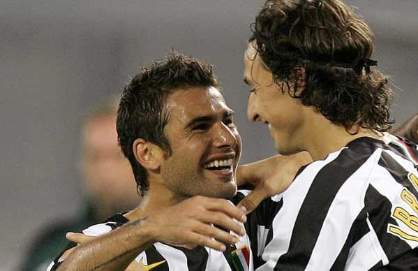 Adrian Mutu, în tricoul lui Juventus
