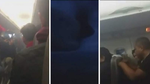 Un avion cu suporteri a luat foc în zbor la Cupa Mondială din Rusia! Momente de panică