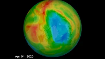 O gaură rară, de dimensiuni record, a apărut în stratul de ozon deasupra Arcticii în timpul pandemiei de coronavirus! Care sunt explicațiile cercetătorilor