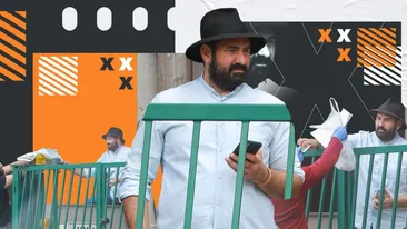 Cum l-am fotografiat pe celebrul chef  la mai bine de patru ani de la despărțirea de Pro TV. După ce a așteptat la poartă doi curieri, n-a mai avut răbdare și...