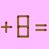 Test IQ cu chibrituri | Corectați 3 + 8 = 4, mutând un singur băț