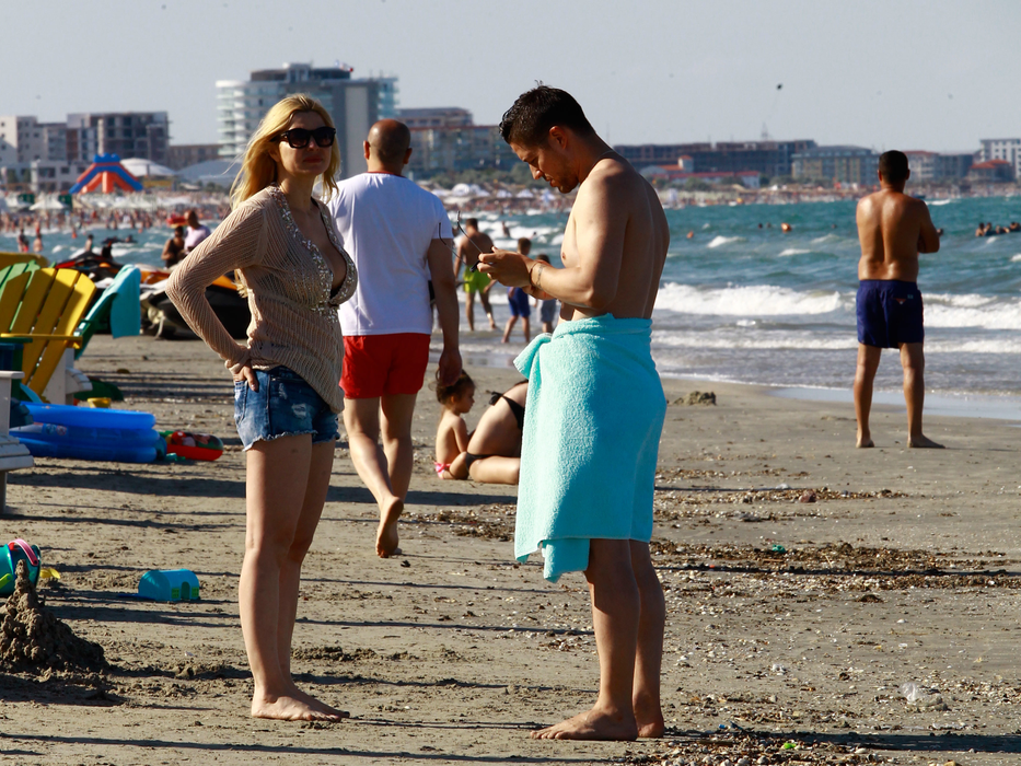 George şi Ramona s-au bucurat de o minivacanţă la mare