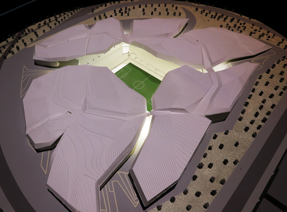 Un model al noului stadion Murabba