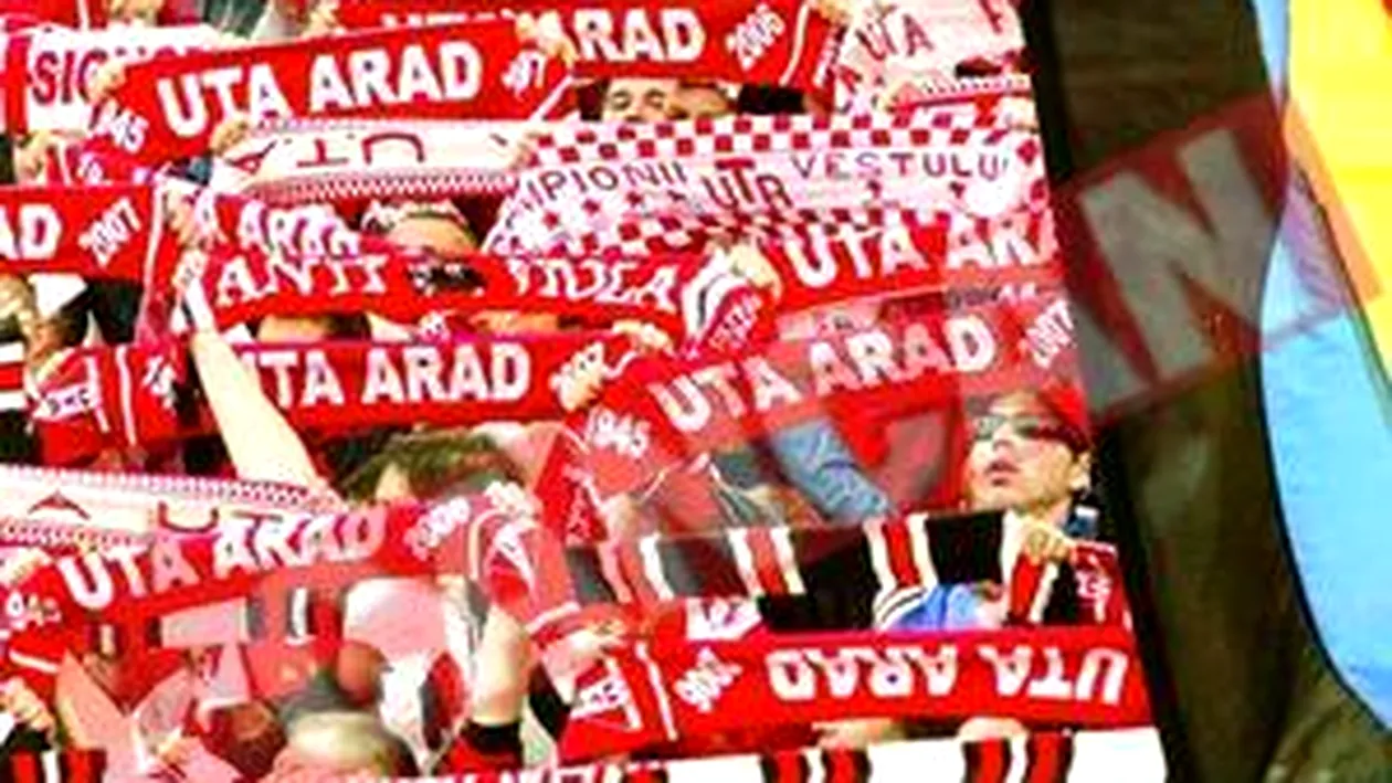 Fanii aradeni vor tine cu CFR Cluj