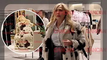 Trage rău curentul la mall! Dana Săvuică defilează ca la 20 de ani, mai ceva ca pe catwalk