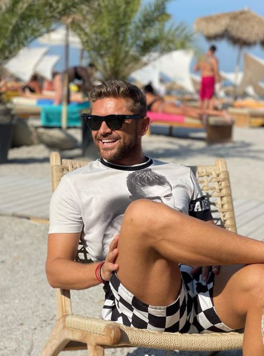Costin Gheorghe, într-un moment de relaxare