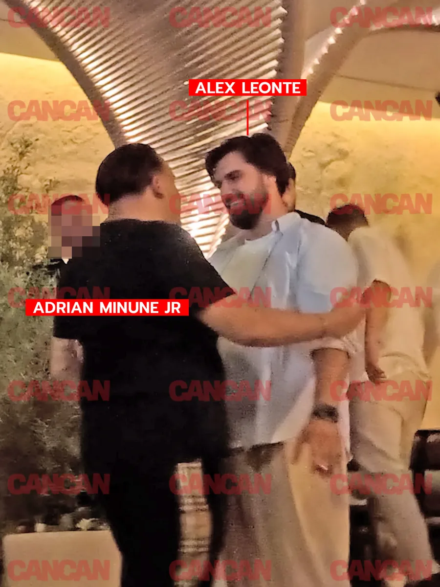 Adrian Minune Jr. s-a întâlnit cu Alex Leonte la Nuba