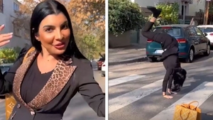 Andreea Tonciu a făcut show pe stradă! Nu o să îţi vină să crezi în ce ipostaze s-a lăsat filmată bruneta