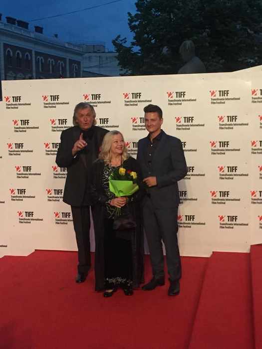 Florin Piersic, din nou lângă Anna Szeles. Ce gest a făcut actorul pentru fosta soție, la Gala TIFF. Fiul celor doi a fost de față