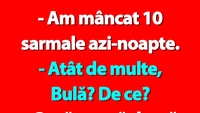 BANC | Bulă și sarmalele