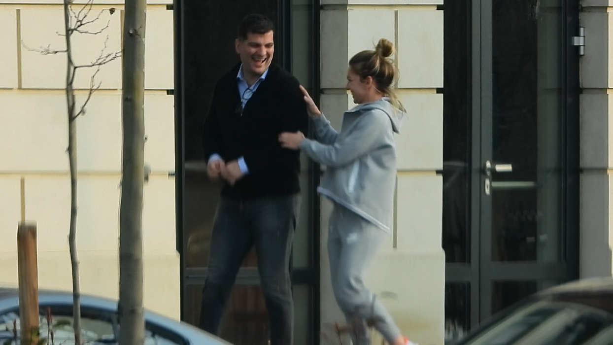 Imagini superbe: Simona Halep și Toni, tare fericiți împreună