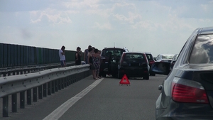 S-a intamplat pe Autostrada Soarelui, in urma cu putin timp! Ce au patit soferii care se intorceau de la mare