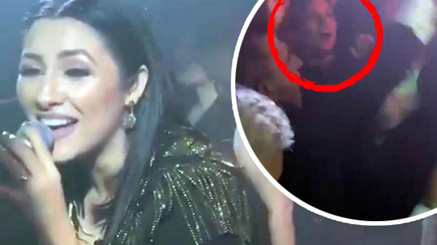 Simona Halep a dansat şi a cântat la concertul Andrei Măruţă! Când a auzit melodia asta, sportiva nu a mai rezistat! VIDEO