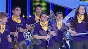 VIDEO Fanfara Rotaria Junior de la Romanii au talent va scoate un album