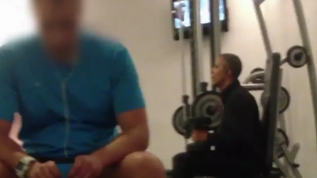 GAFA URIASA a serviciilor secrete! Cum a fost surpins Obama intr-o sala de forta din Polonia: VIDEO