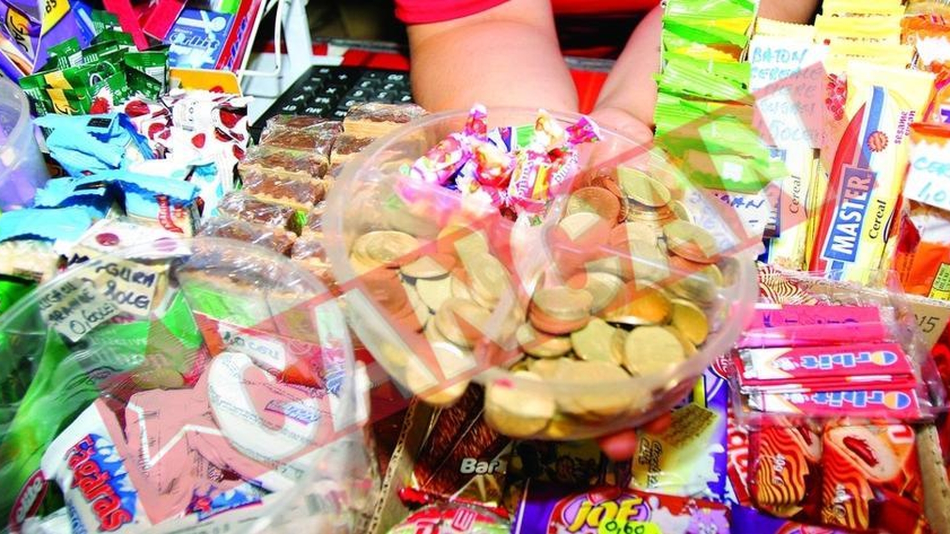 Caramelele si guma de mestecat au ajuns monede de schimb