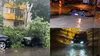 Urmările furtunii din București. Străzi blocate, copaci rupți și stații de metrou închise