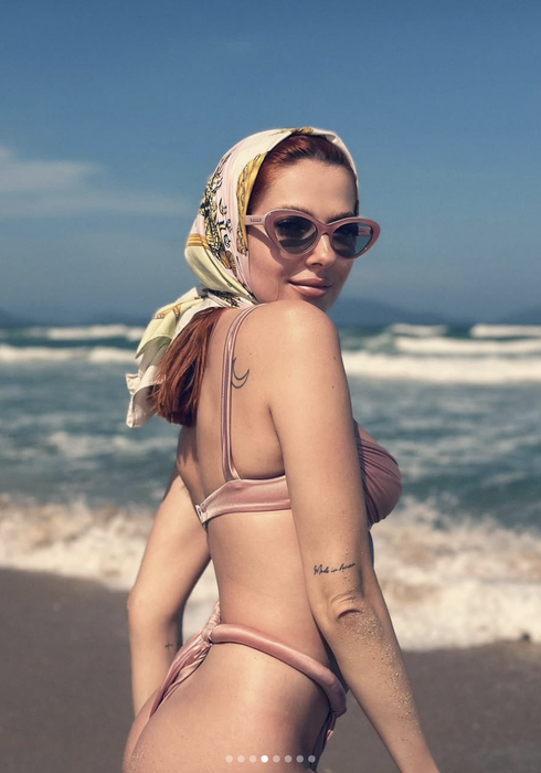 Cum arată costumul de baie special purtat de Lidia Buble în Vietnam? Turiștii s-au uitat lung la ea