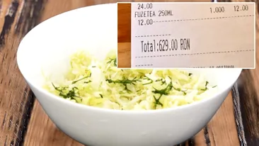 Notă de plată de 629 lei într-un restaurant din Vama Veche. Ireal cât a costat o simplă salată de varză